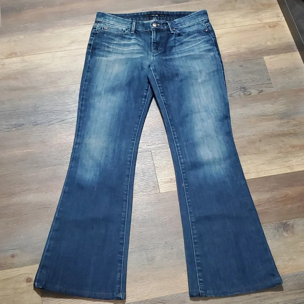 Joe's jeans provocateur flare boot medium wash Hoxten